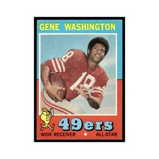 1971 Topps Gene Washington 49ers #165