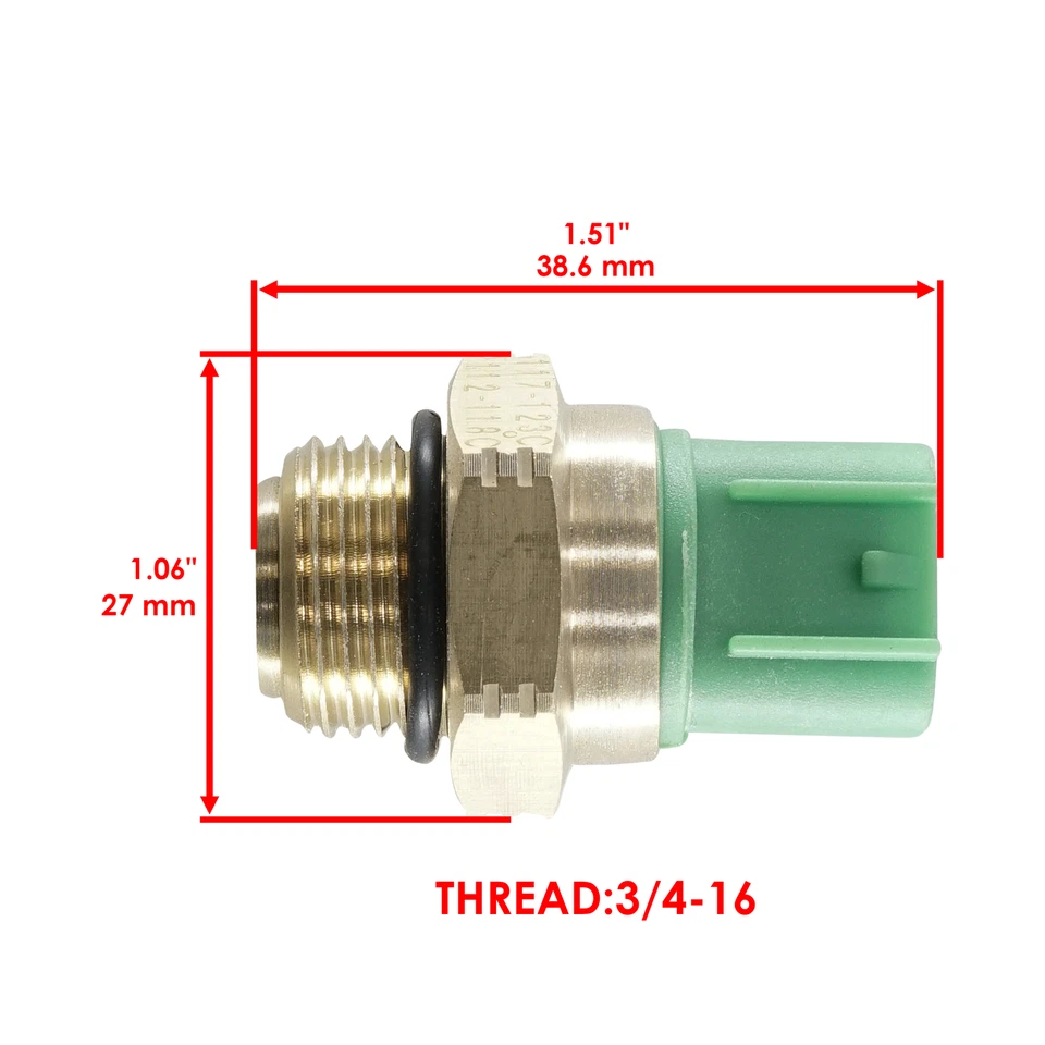 Вентилятор и индикатор переключатели термосенсора для Yamaha YFZ450 Se Le SeII2004-2008 - Изображение 3 из 4