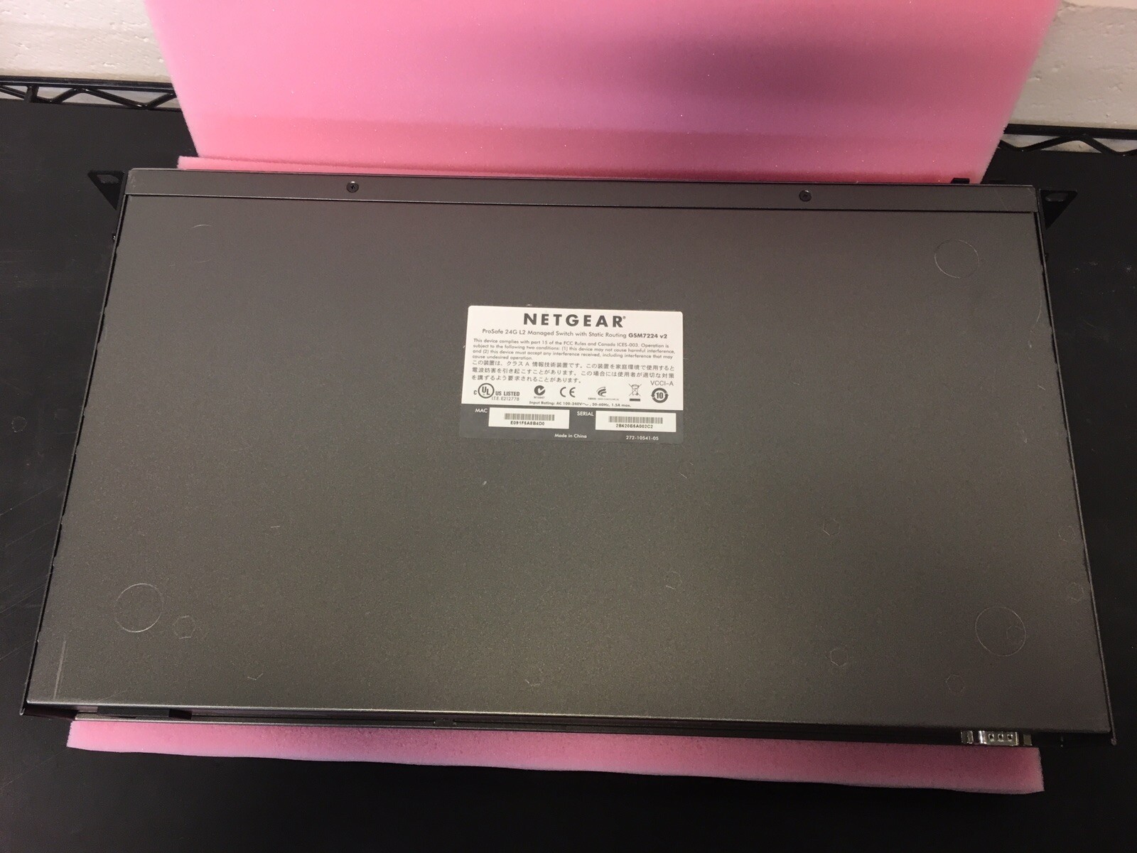 NETGEAR GSM7224 24PORT Layer 2 GSM7224NA