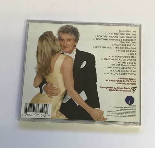ROD STEWART - As Time Goes By.. The Great American Songbook 2003- used Music CD - Picture 3 of 3