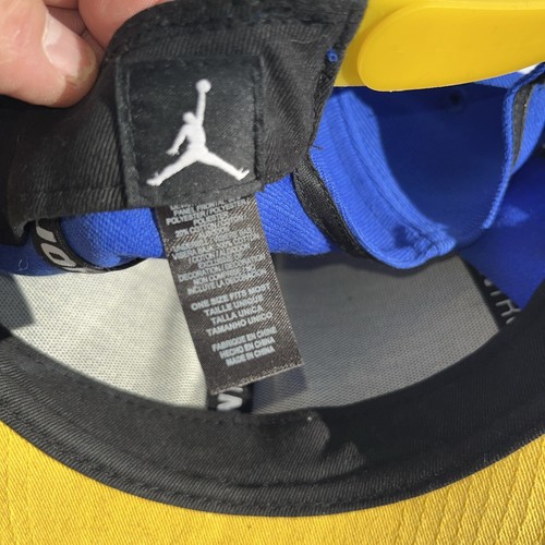 Gorra Air Jordan SnapBack Hombre Azul Amarillo Jumpman Snap Back Cap - Imagen 2 de 9