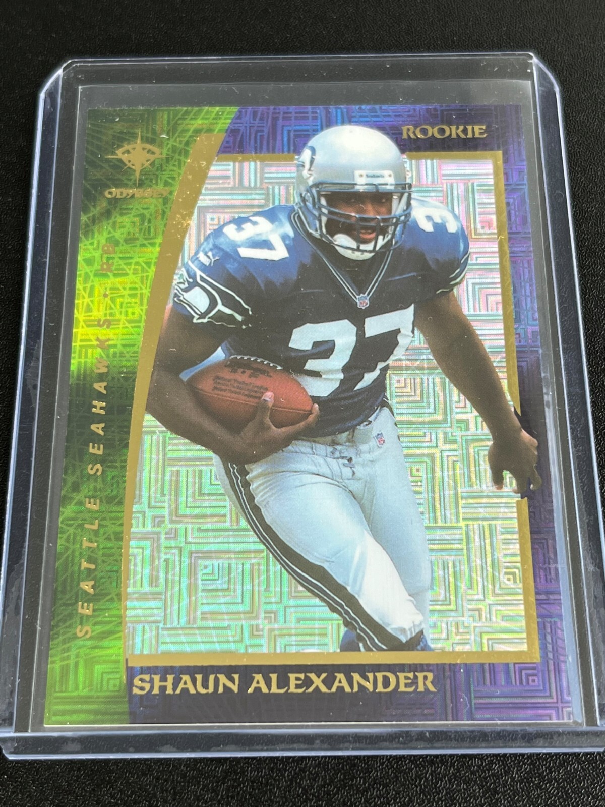 2000 Collector's Edge Odyssey Shaun Alexander Rookie 813/999 157