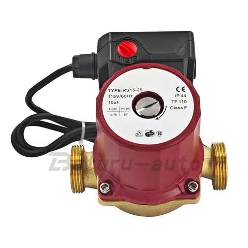 NEW Circulator Pump +Line Cord UP15-29SU/LC 1-1/4" Union, 1/8 HP 115V - Picture 3 of 13