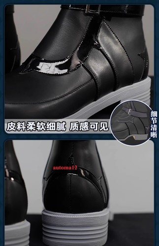 Honkai Star Rail Tribbie Phainon Cosplay Shoes Zipper Long Boot Cos Accessory - Picture 11 of 11