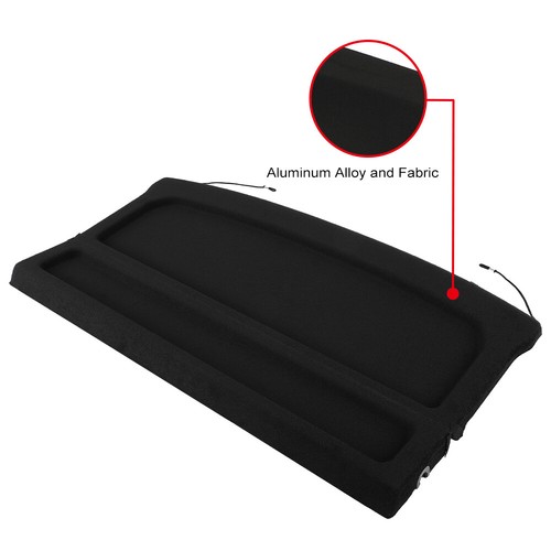 Rear Trunk Privacy Shade Cargo Cover For Volkswagen Taos 2021 2022 2023-2024 - Picture 3 of 9