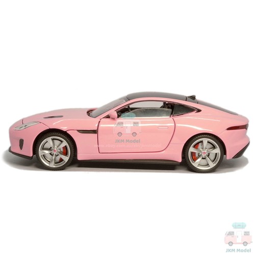 1:32 Jaguar tipo F cupé modelo coche diecast vehículo de juguete colección regalo niños rosa - Imagen 5 de 12