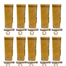 6Y3222 6y-3222 BUCKET TEETH SET OF 10 J225 SIZE CAT PIN 6Y3228 8E6259 RETAINER 