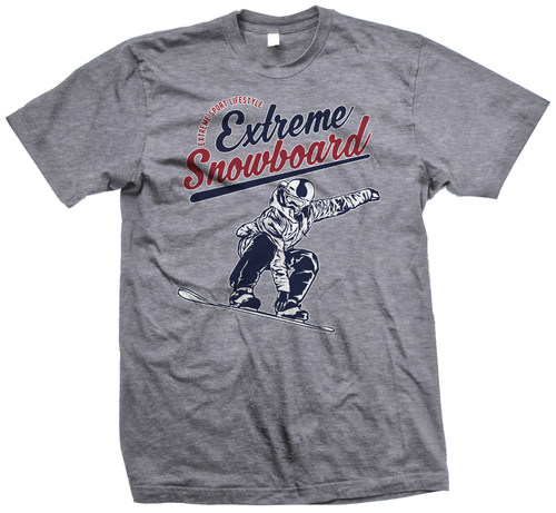 Camiseta de snowboard extremo - regalo de snowboard - 6 opciones de color - XS a 5XL - Imagen 1 de 7