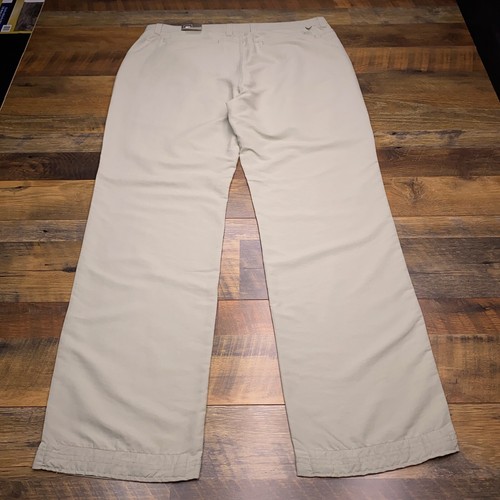 REI Adventures Pant Mens 40x34 Beige Outdoor Zip Pockets Outdoor UPF 50 New - Picture 2 of 14