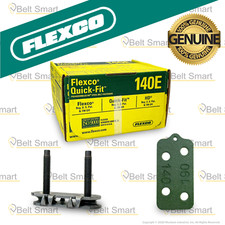 Genuine Flexco 140E Conveyor Belt Fastener #20000 (25 pc) w/ Belt Repair Gauge