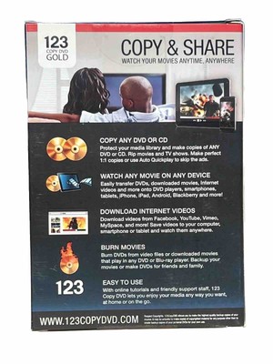 Bling Software - 123 COPY DVD GOLD | eBay