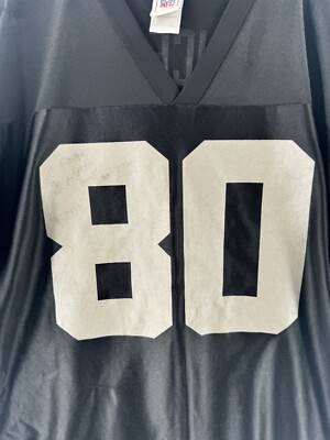 Oakland/LV Raiders #80 Jerry Rice Sz Large NFL Black shiny