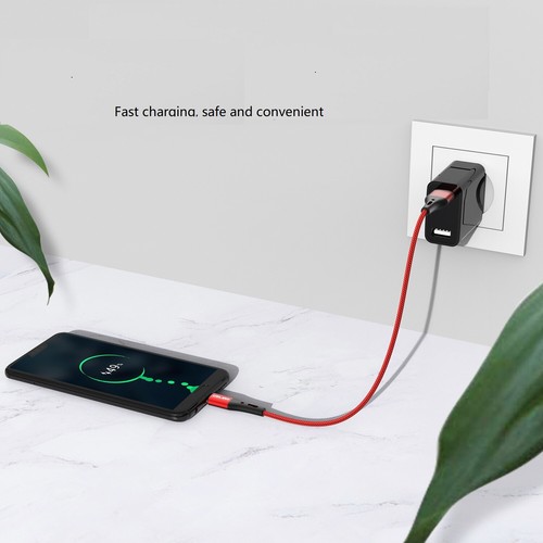 Fast Charging USB C Cable 3A Phone Charger Data Micro USB Type C Cable Universal - Picture 4 of 20