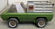 Buddy L Pony Xpress Farm Truck Horse Trailer Vintage Stock Steering Metal 1-3667