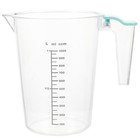 Küchenmessung Clear Clear Graduated Messbecher ohne Abdeckung Tasse mit Skala