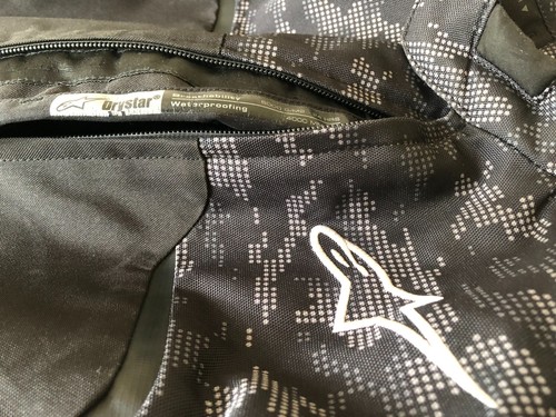 ALPINESTARS HYPER DRYSTAR CAMO MOTORCYCLE Jacket + Lining + PADDING SIZE MEDIUM - Picture 20 of 24