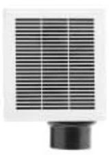 Hampton Bay Lighting 80 CFM Ceiling Mount Bathroom Exhaust Fan 