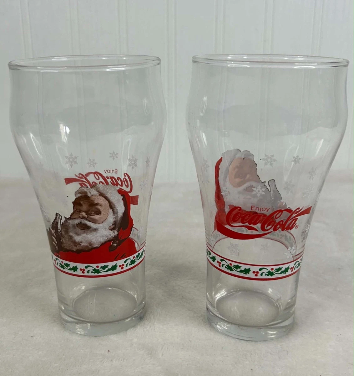 Santa Coke Glasses for sale | eBay