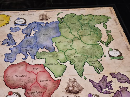 2015 Risk Board Game Map Board Replacement - Picture 5 of 5