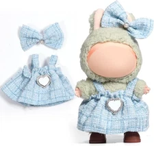AICase for Labubu Clothes/for Labubu Outfits,Clothes Set for 17cm Lububu Doll,2 