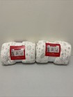 Wondershop Plush Throw Blanket, Wondershop,50"X60", Snowflakes - Lot Of 2