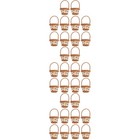 3 PCS Geflochtener Korb Klein Kleine Körbchen Mini Gewebter Korbdekoration