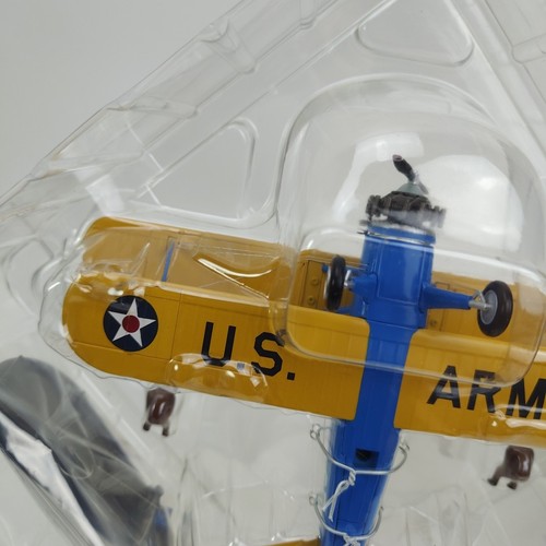 Hobby Master 1:48 Stearman PT-17 Bi-Plane Trainer 41-8169 modello pressofuso HA8101 - Foto 10 di 24