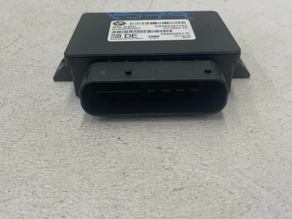 Unidad de módulo de control informático de freno de estacionamiento 16 17 18 BMW 640i 650i F06 1579 OEM Foto 2 de 4