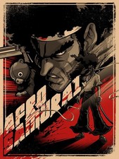 Poster Afro Samurai Edizione Limitata Stampa x/40