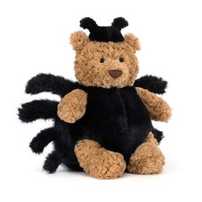 Jellycat Bartholomew Bear 'Spider' Soft Plush Halloween Gift Brand New with Tag
