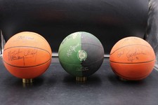 Tiny Archibald/Gail Goodrich/KC Jones Signed Mini Basketball Lot Auto ZJ22644