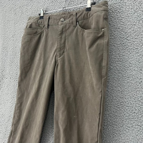 Lululemon Hose Herren 33x32 ABC Classic-Fit Utilitech hellbeige 5 Pocket Chino