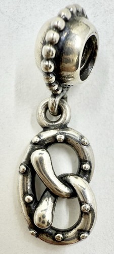 PANDORA ALE STERLING 925 BREZEL DANGLE CHARM (T743)