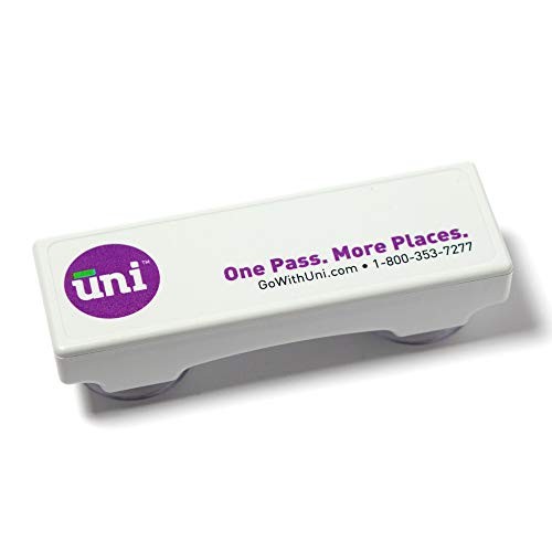 Uni Prepaid tragbarer Mautpass von - funktioniert in 19 Staaten einschließlich FL, GA, NC, ... - Bild 1 von 6