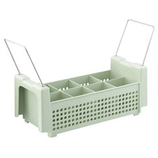 VOLLRATH 52641 Flatware Basket,18" L,Gray 4NCY7