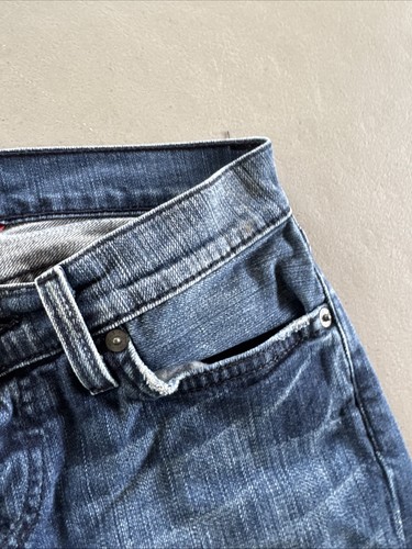 Lucky Brand Jeans Womens 00/24 27x34 Lil Maggie Blue Wash Bootcut Button Fly - Picture 4 of 11