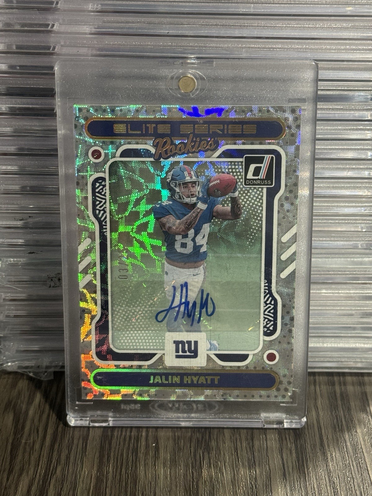 2023 Donruss Jalin Hyatt Elite Series Rookie Auto /25 #23