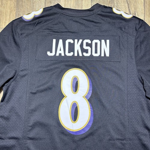 Neu Baltimore Ravens Lamar Jackson Nike On Field NFL Football Trikot Herren Medium - Bild 6 von 8