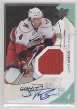 2010-11 SPx Rookie Auto Jersey 477/799 Jamie McBain #179 Auto m3q