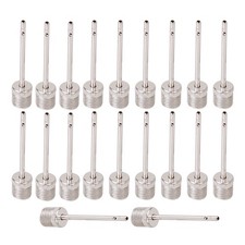20Pcs Sport Inflating Needle Pin Nozzle Football Basketball Soccer Ball Air Pump