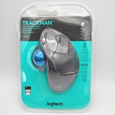 Logitech Trackman M570 Wireless Trackball Mouse NEW Factory SEALED Ergonomic