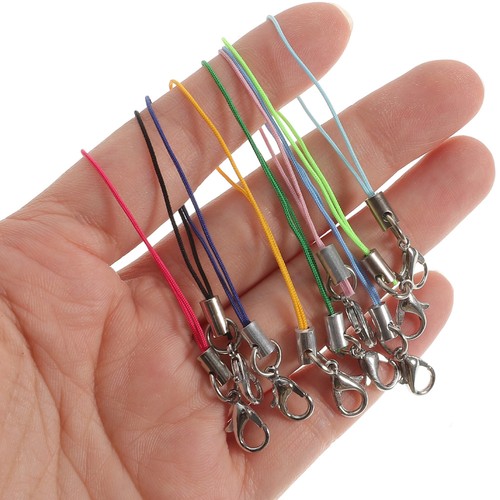 100 Pcs Homard Boucle Téléphone Sangle Charms Téléphone Portable pour Étuis - Photo 5 sur 12
