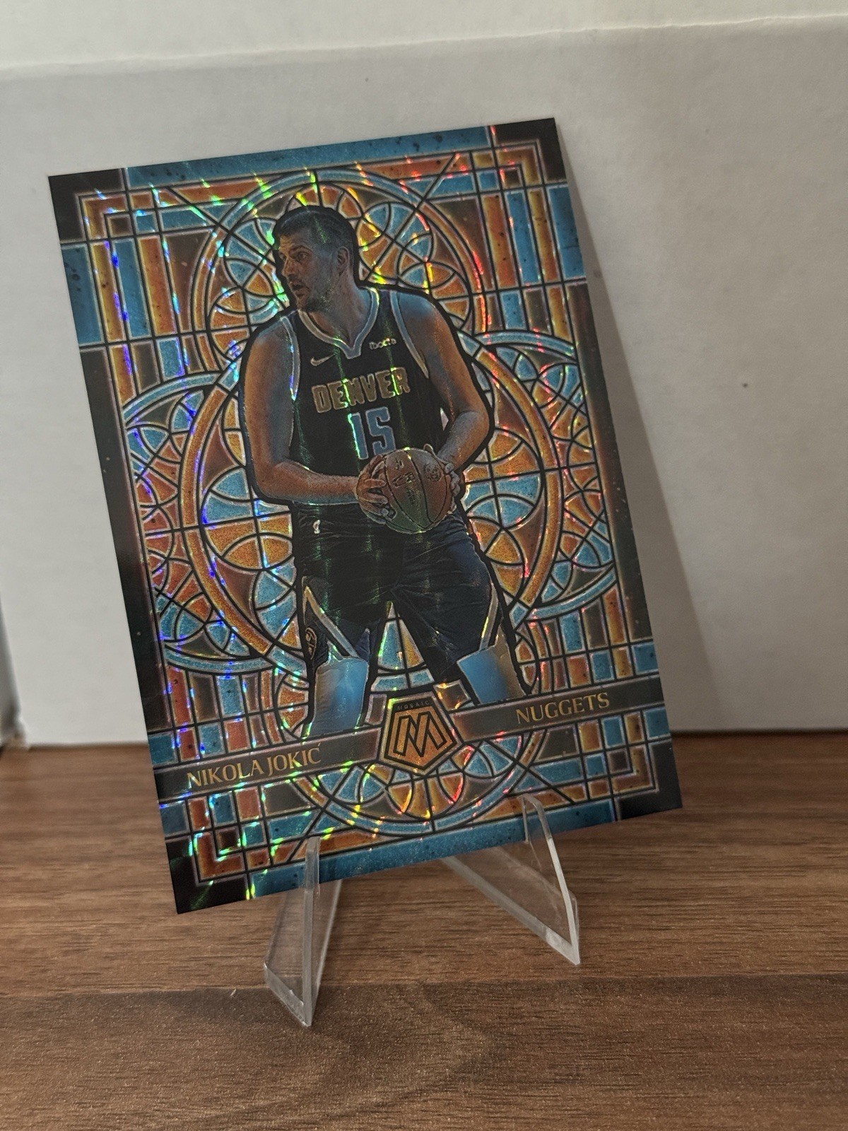 Nikola Jokic 2024 Mosaic #4 Stained Glass /(SSP) Price Guide 