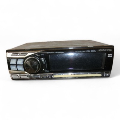 Alpine Cda-9855j 1din CD Head Unit Mp3/wma Confirmed It Works for