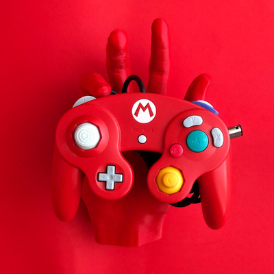 Official Nintendo GameCube Controller AUTHENTIC   OEM Wii Remote DOL-003
