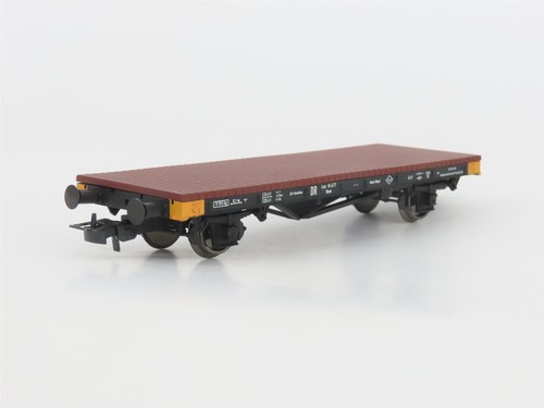 HO Liliput L240013 DR Deutsche Reichsbahn Flat Cars w/ Army Vehicles Set of 4 - Picture 12 of 21