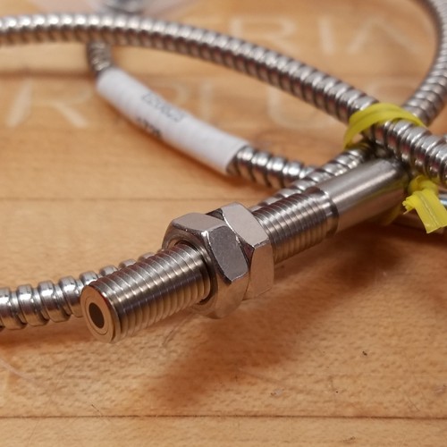 IFM/Efector E20823 Fiber Optic through Beam Sensor Cable, Stainless Steel - NEW - Picture 3 of 5