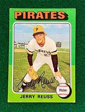 1975 Topps Set-Break #124 Jerry Reuss NM-MT OR BETTER *GMCARDS*