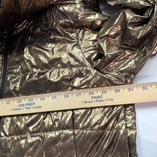 The North Face Parka Jacke mit Kapuze Damen L Gold Und Schwarz Neu - Bild 10 von 14