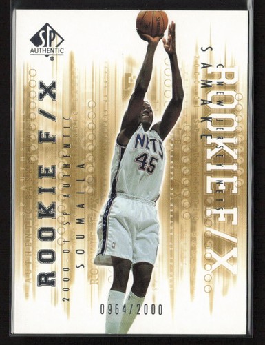 Soumaila Samake 2000-01 SP Authentic #115 /2000 New Jersey Nets - Picture 1 of 2
